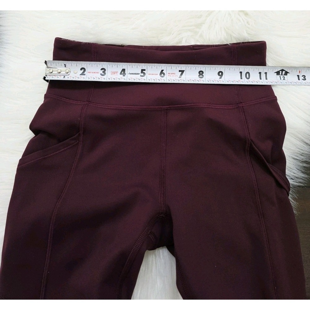 Lululemon Invigorate High-Rise Leggings 25" Women's Size 2 Pockets - Picture 6 of 8